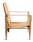 KK47000 SAFARI CHAIR I ASK OG KERNELÆDER