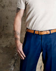 Leather belt: ALEXANDER 29 (natural)