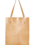 Leather tote: HEBERT (natural)