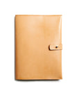 LEATHER A5 NOTEBOOK COVER: NOTE (NATURE)