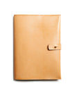 LEATHER A5 NOTEBOOK COVER: NOTE (NATURE)