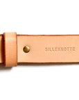 Leather belt: ALEXANDER 25 (natural)