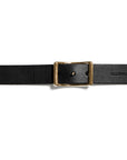 Leather belt: LAURITS (black)