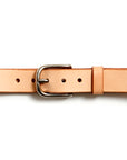 Leather belt: ALEXANDER 25 (natural)