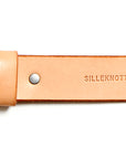 Leather belt: ALEXANDER 25 (natural)