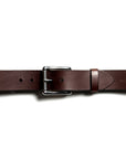 Leather belt: BJØRN 32 (dark brown)