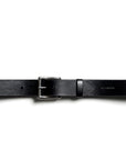 Leather belt: BJØRN 32 (black)