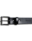 Leather belt: BJØRN 32 (black)