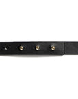 Leather belt: URSULA (black)