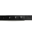 Leather belt: URSULA (black)