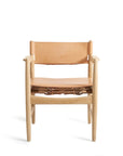 Chair - Arm chair from the 'Oresund-series' in oak and harness leather