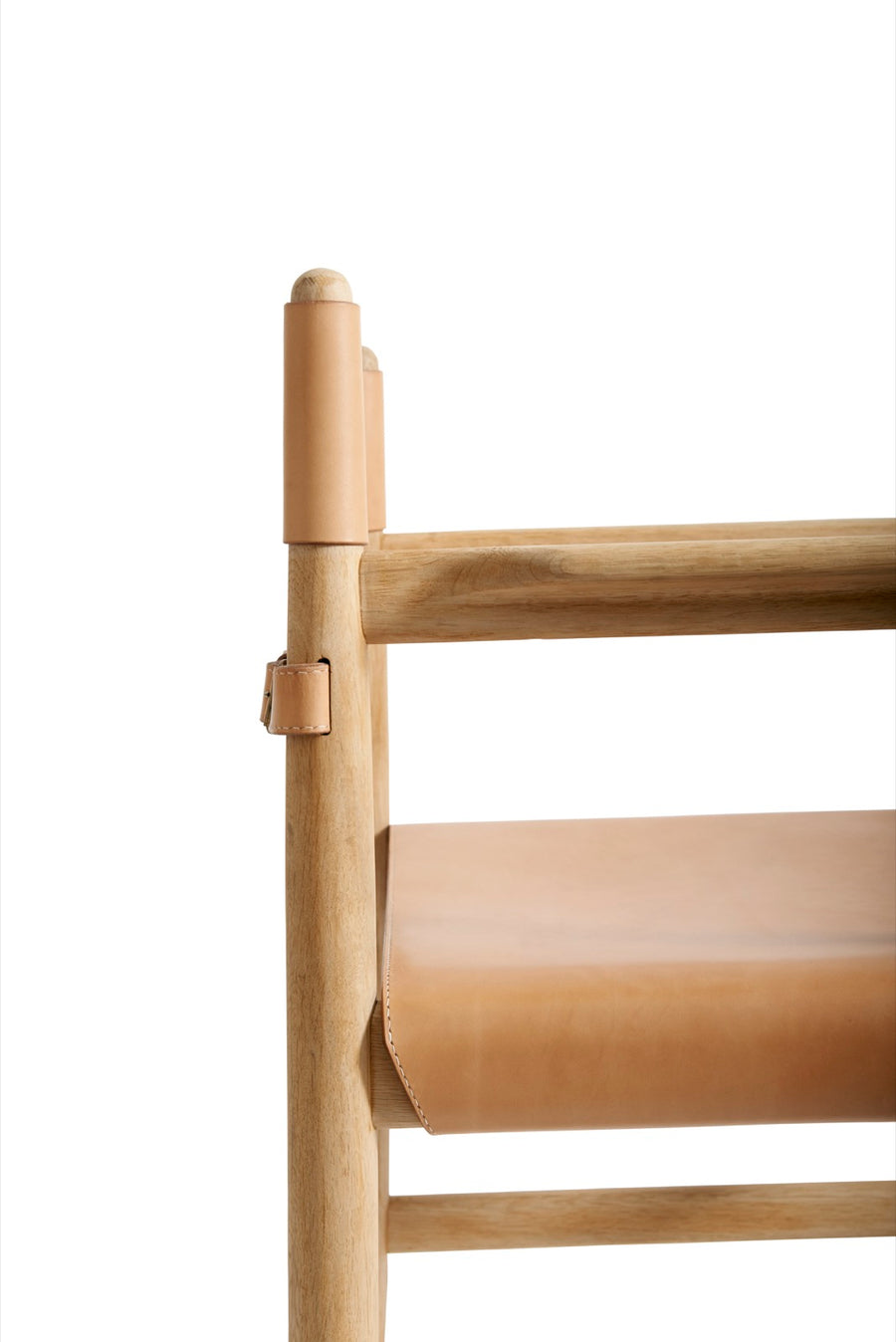 Arm chair 'Oresund-series' in oak and harness leather