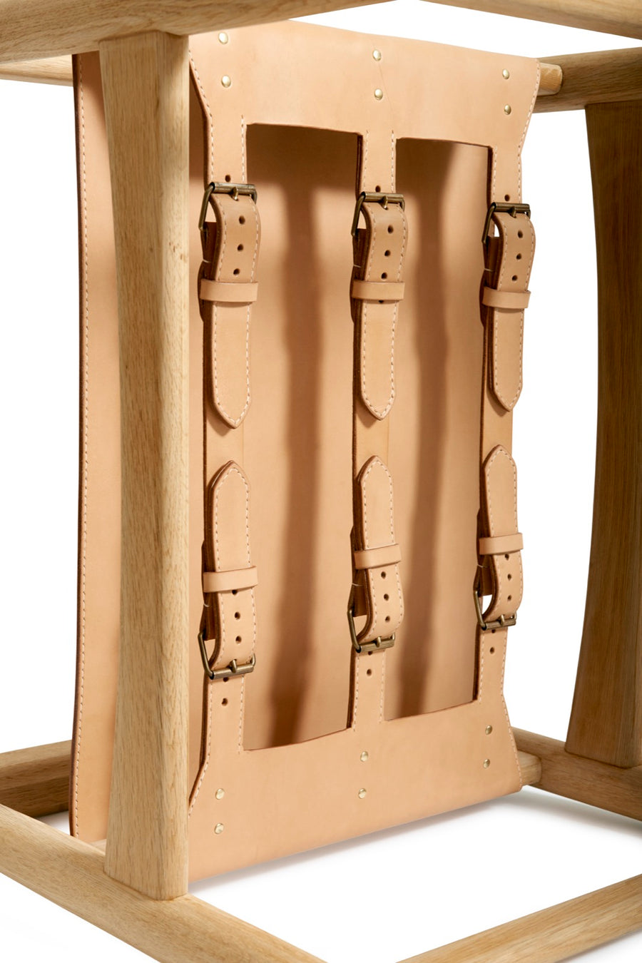 Arm chair 'Oresund-series' in oak and harness leather