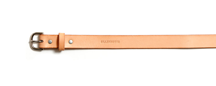 Leather belt: TRINE (natural)