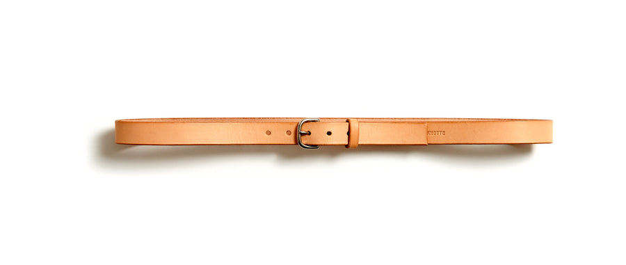 Leather belt: TRINE (natural)