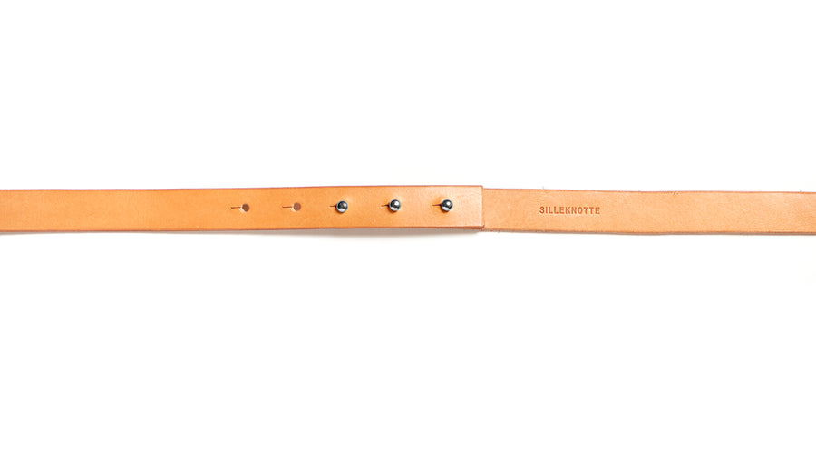 Leather belt: URSULA (natural)