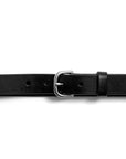Leather belt: TRINE (black)