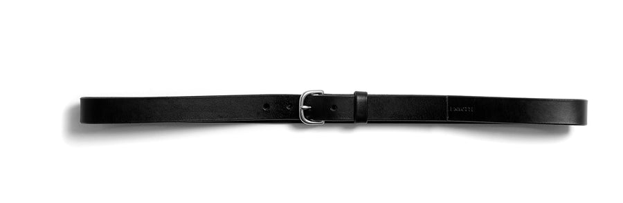 Leather belt: TRINE (black)