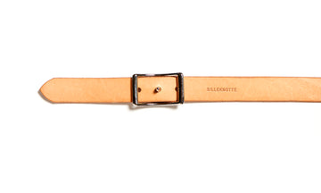 Leather belt: LAURITS (natural)