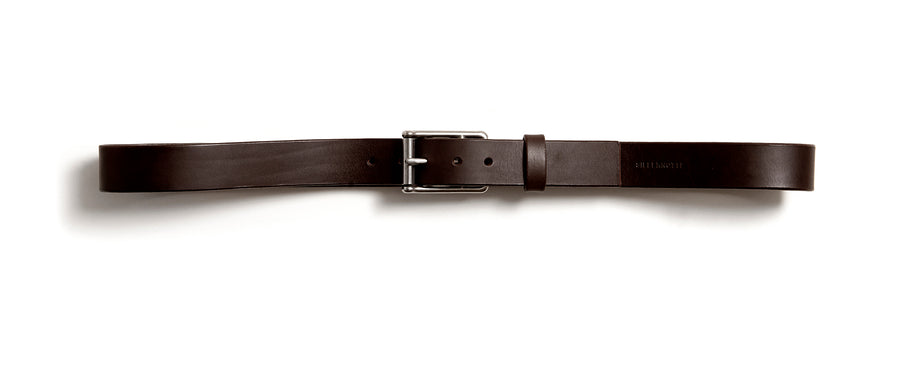 Leather belt: GORM (dark brown)