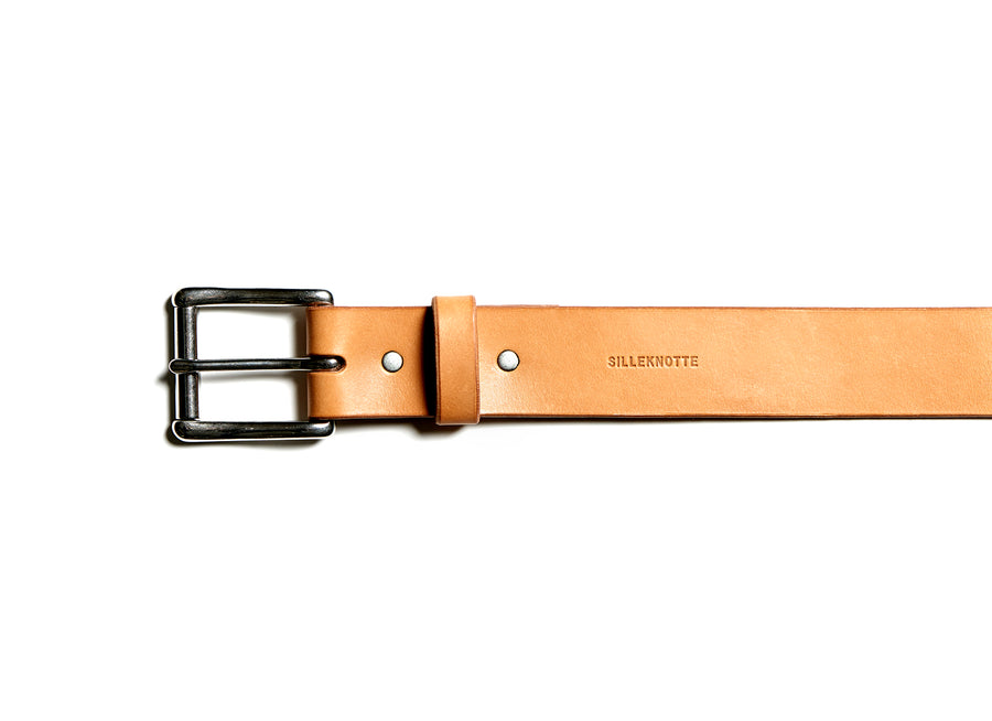 Leather belt: BJØRN (natural)