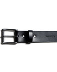 Leather belt: BJØRN (black)