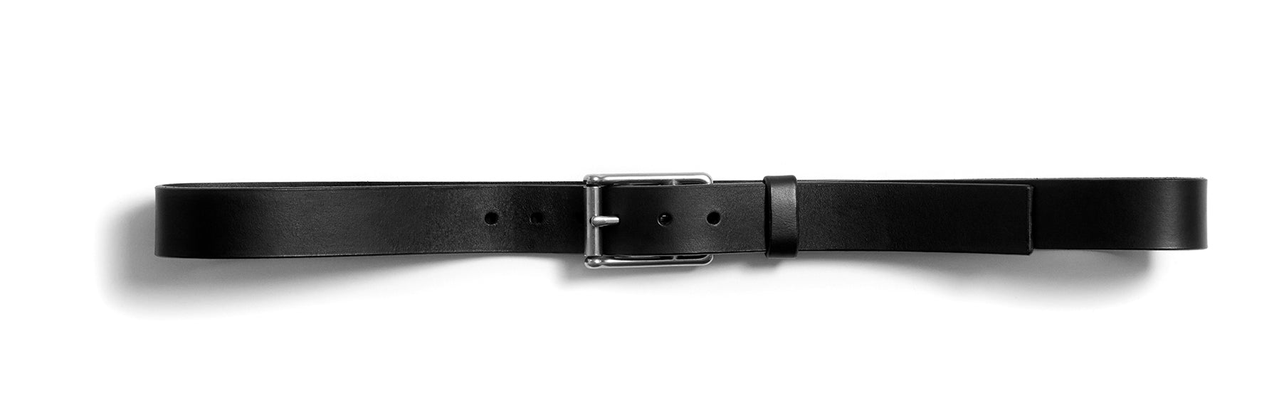 Leather belt: GORM (black)