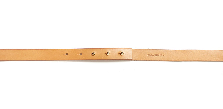Leather belt: URSULA (natural)