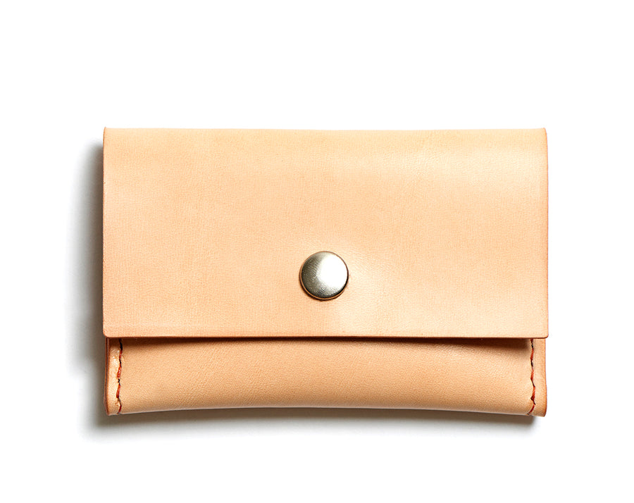 Leather wallet: GRANT (natural)
