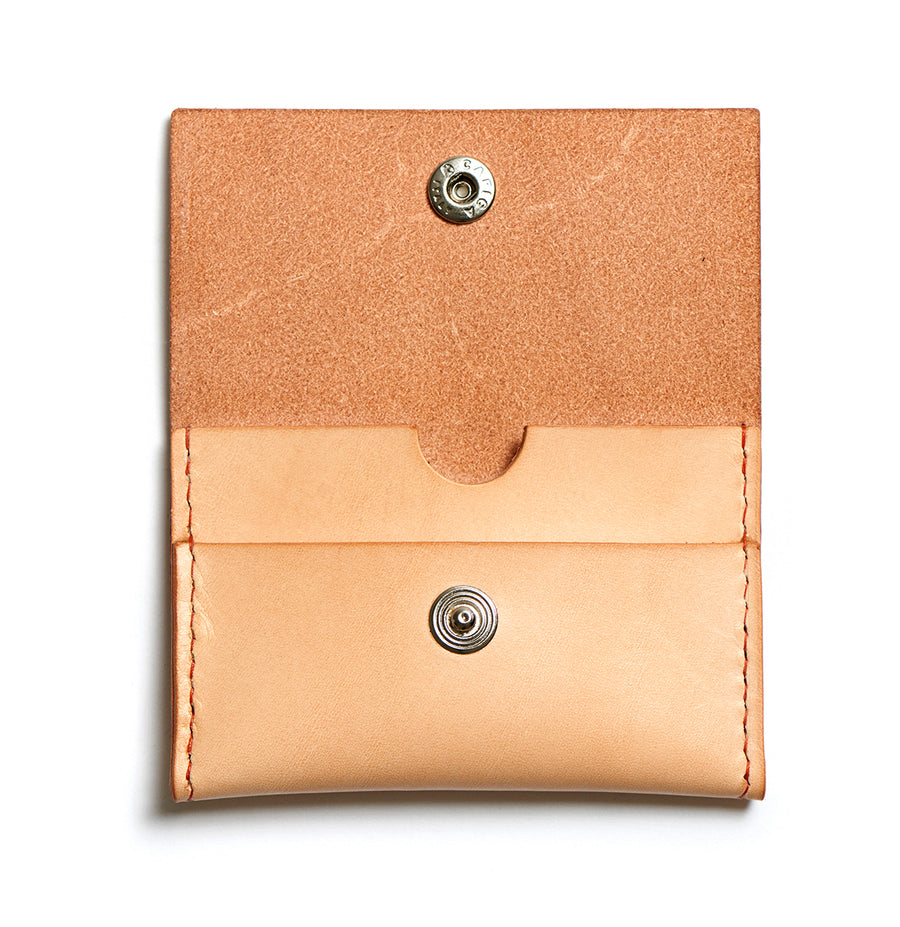 Leather wallet: GRANT (natural)