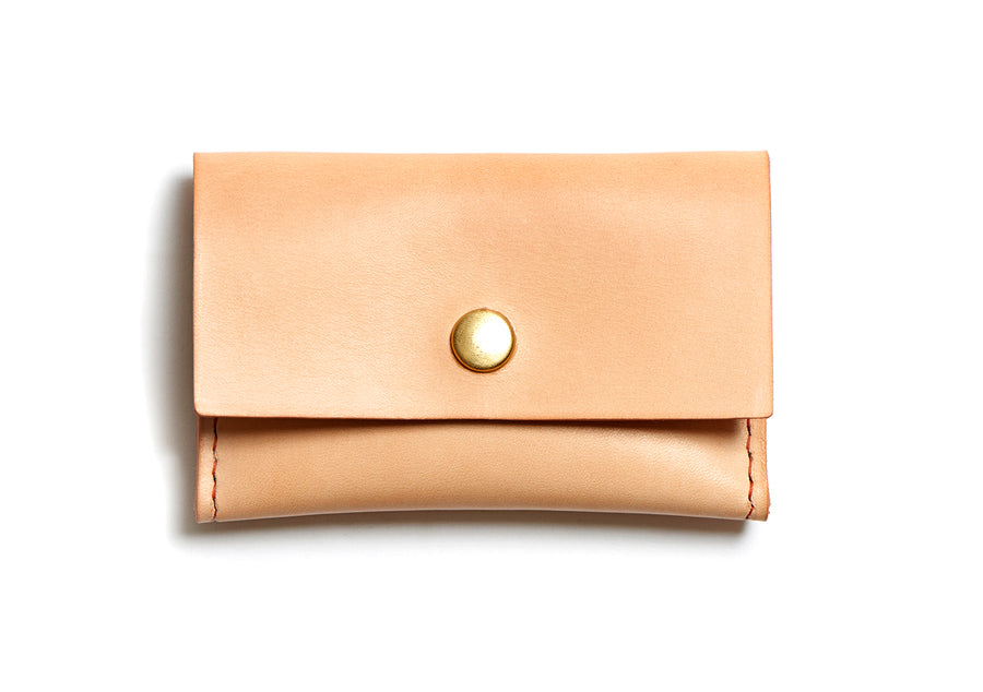 Leather wallet: GRANT (natural)