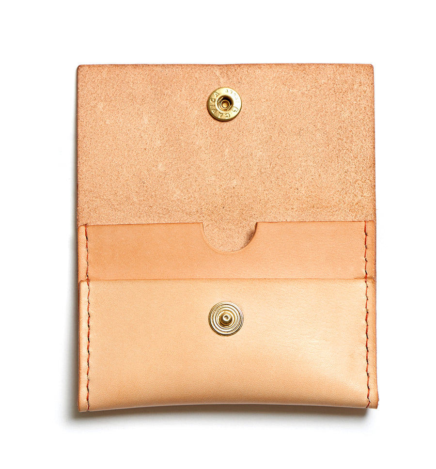 Leather wallet: GRANT (natural)