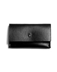 Leather wallet: ADAM (black)