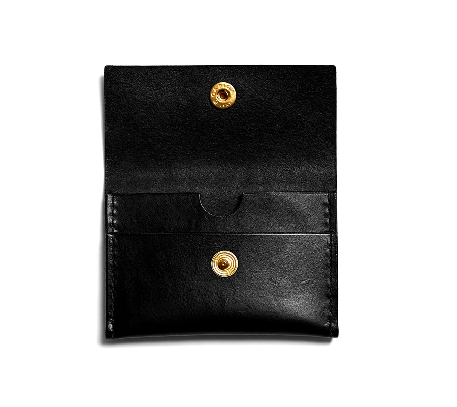 Leather wallet: GRANT (black)