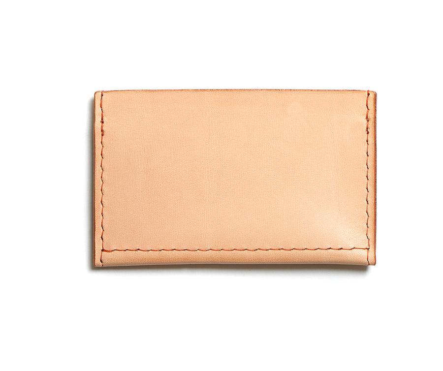 Leather cardholder: MICKEY (natural)