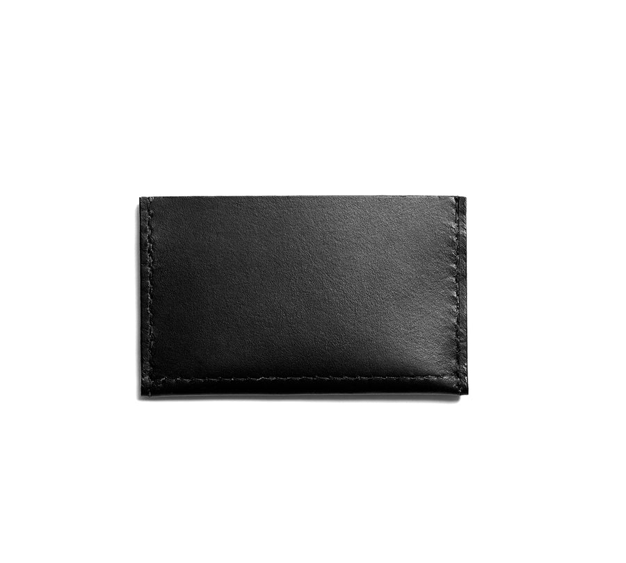 Leather cardholder: MICKEY (black)