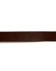 Leather dog collar: MESTER (dark brown)