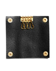 Leather key pouch: KARL small (black)