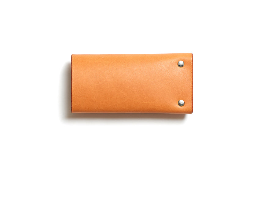 Leather key pouch: KARL (natural)
