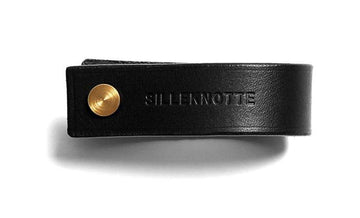 Leather keyholder: AXEL (black)