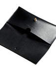 Leather glasses case: FELBY (black)