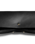 Leather glasses case: FELBY (black)